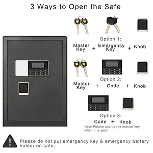 Hot Selling Digital Lock Safe Box Hotel Home Metal Safes Steel Money Safe Cabinet