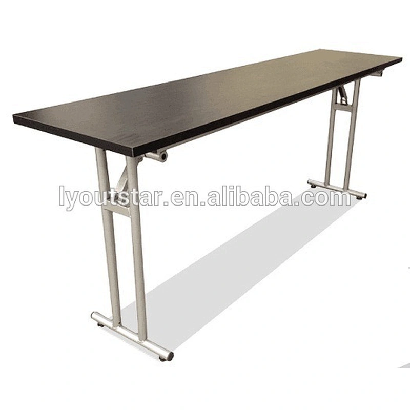 School Reading Room Table Student Writing Desk metal folding Long Table