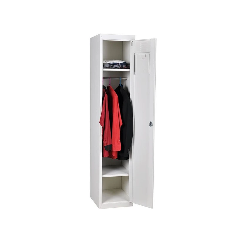 Factory direct steel single door staff locker with password locks