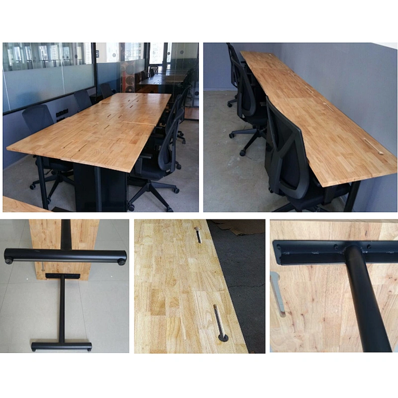 Best Selling Newly Style Modern Height Adjustable Office Desk solid rubber wooden desk