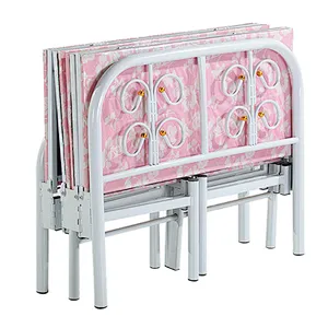 Hot pormotation folding metal bed living room furniture cebu bed