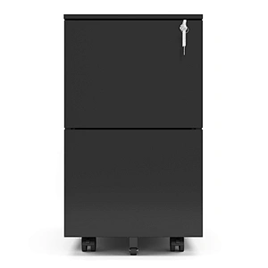 Ready to ship in the US office furniture 2 drawer mobile storage file cabinet