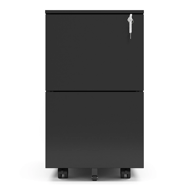 Ready to ship in the US office furniture 2 drawer mobile storage file cabinet