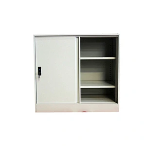 Cheap Price Steel Cupboard Small Office Cabinet With Two Swing Doors