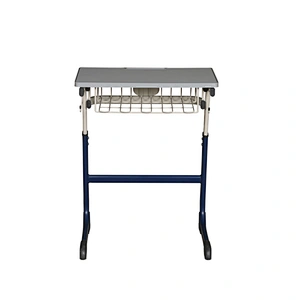 Factory direct sale adjustable height middle school desk and chair single student desk chair