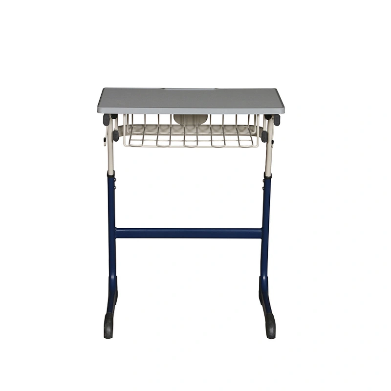 Factory direct sale adjustable height middle school desk and chair single student desk chair