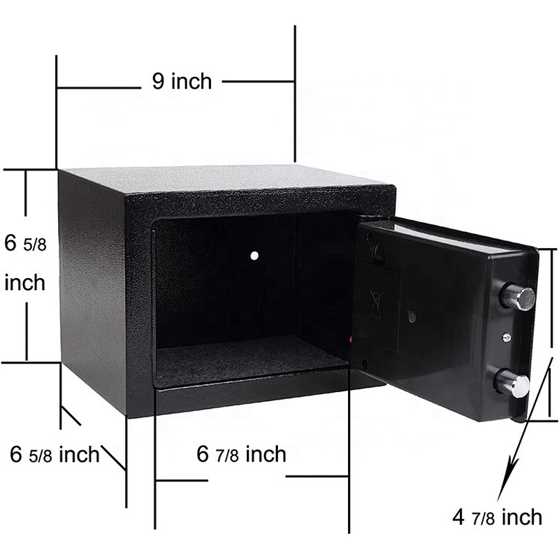 Smart money safe high quality security safe box electronic money box fingerprint security saving box