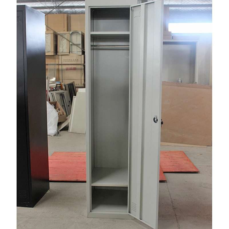 Factory direct steel single door staff locker with password locks