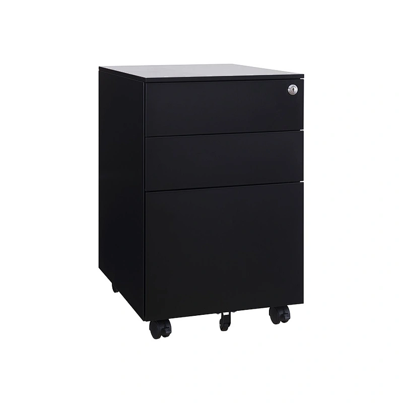 Metal office moving 3 drawer filling Pedestal cabinet