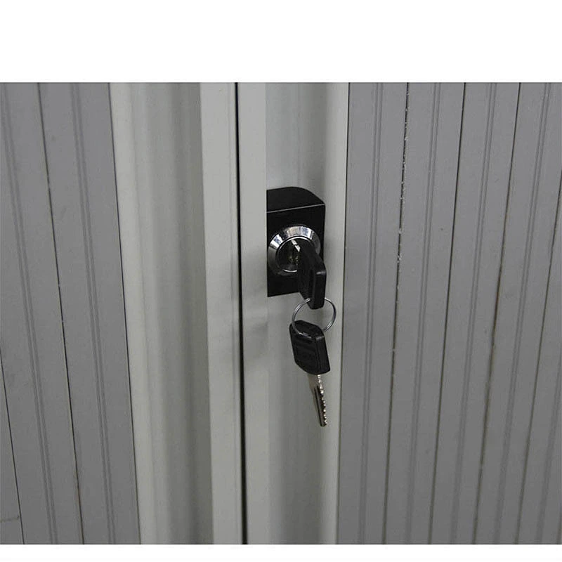 office furniture tambour door file cabinet roller shutter door storage cabinet