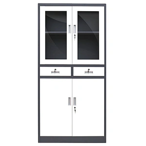 easy install steel filing cabinet folding cupboard collapsible office file storage cabinet