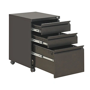 Office File Storage Cabinet 3 Drawer Chest Mobile Pedestal cabinet  file cabinet