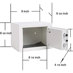 Home hotel use security safe box fingerprint biometric lock safe box
