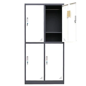quick install in 2 mins folding series steel storage locker wardrobe