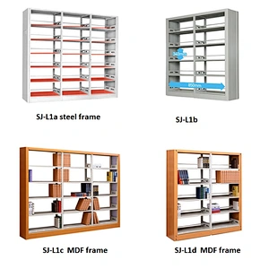 6 Layers School Library furniture dividers book store shelves