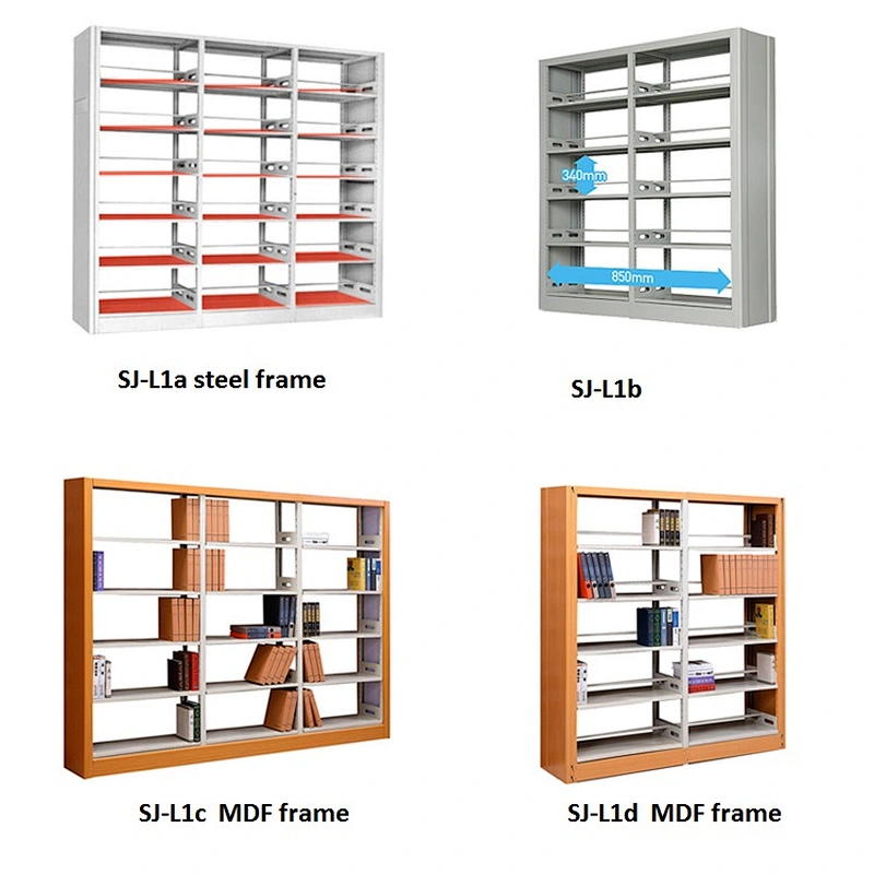 6 Layers School Library furniture dividers book store shelves