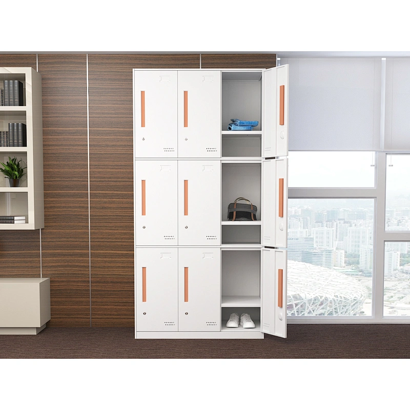 colorful storage metal locker office gym use storage metal locker