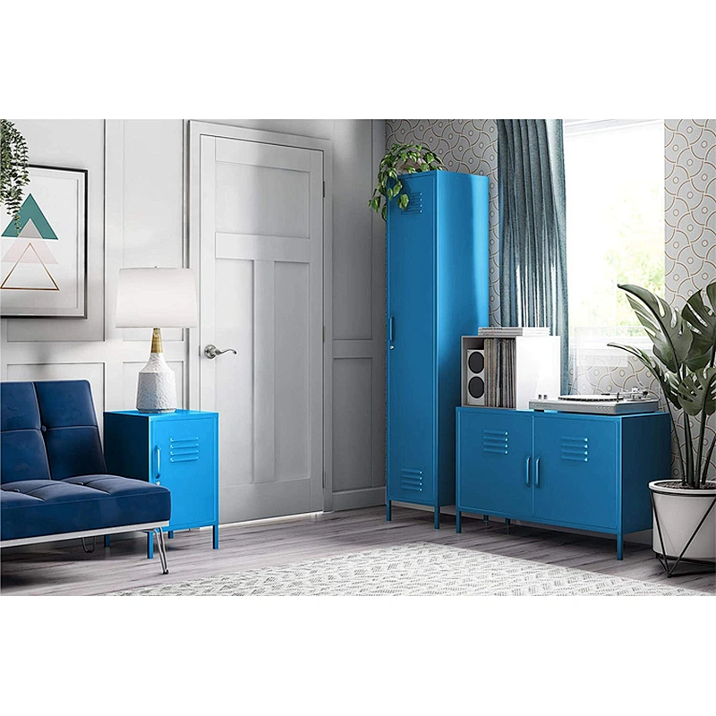 Amazon hot selling home  lockers metal iron sideboard metal iron storage cabinet buffet