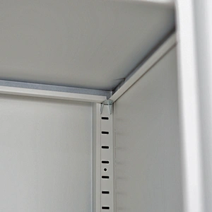 Modern 2 door steel office file cabinet with handle lock