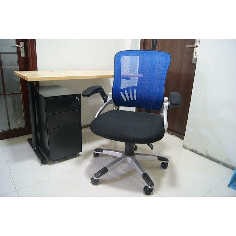 Simple Office Table Design Office OEM Available Oak Solid Wood Adjustable Height Table