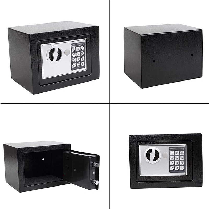 Key security vault cash mini hotel electronic smart small home safety box