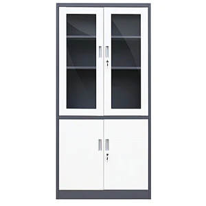 easy install steel filing cabinet folding cupboard collapsible office file storage cabinet