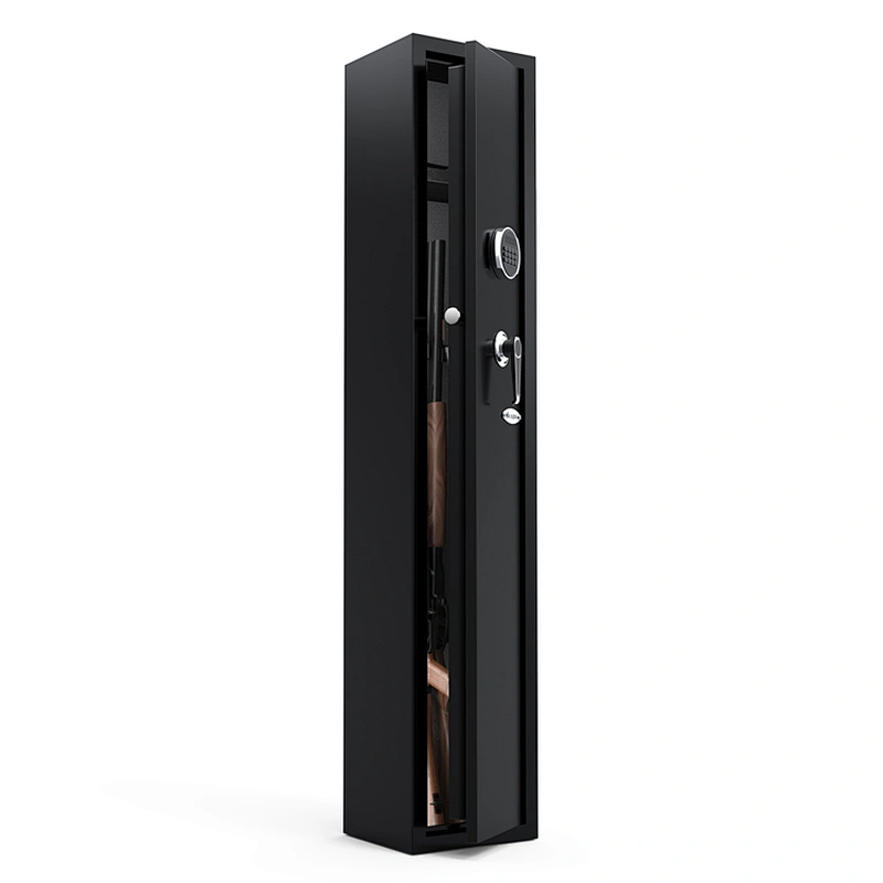 Clearance hidden steel rifle fireproof security cabinet box manufacturer electronic digital lock biometric gun safe