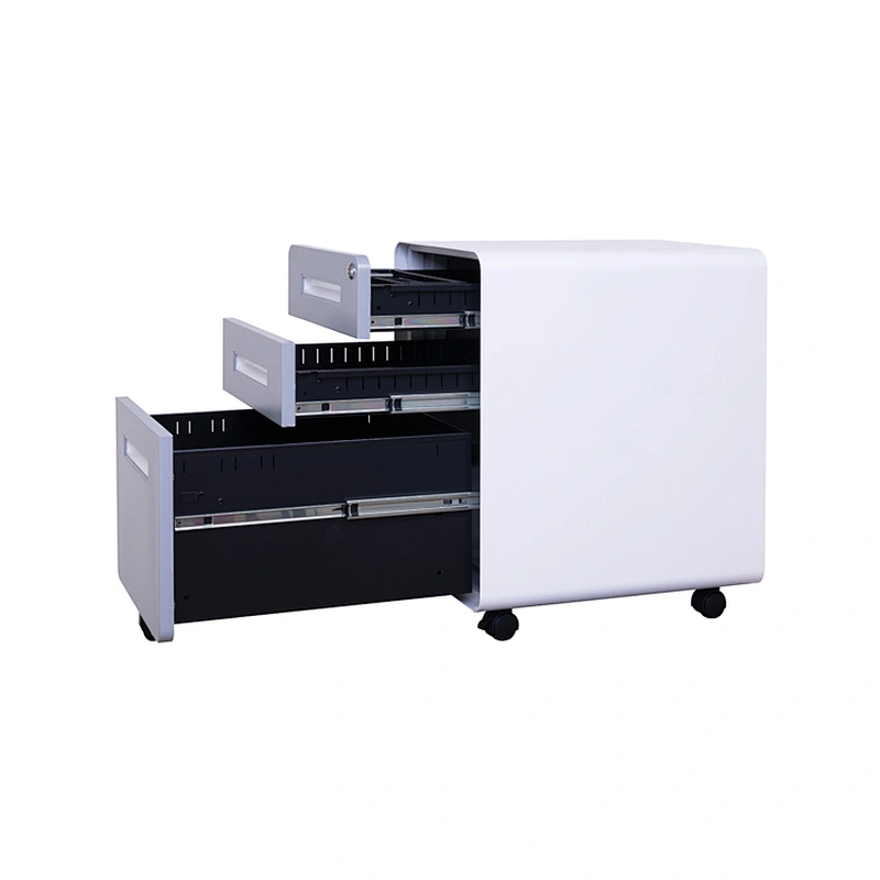3 drawer mobile file pedestal cabinet office use