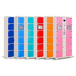 Automatic digital  locker key lockers electronic smart lockers metal