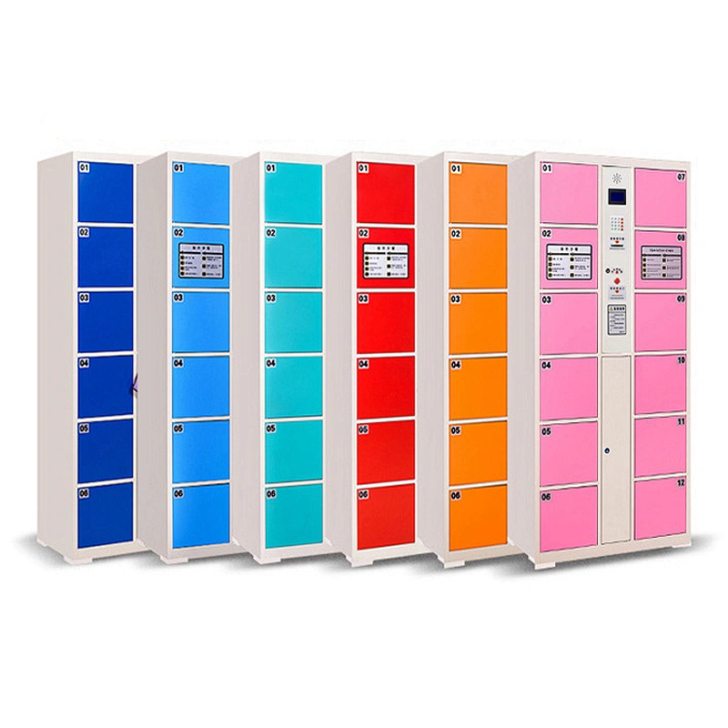 Automatic digital  locker key lockers electronic smart lockers metal