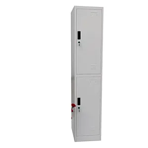 Best sale Metal different color 2 doors digital lock bedroom wardrobe closet designs