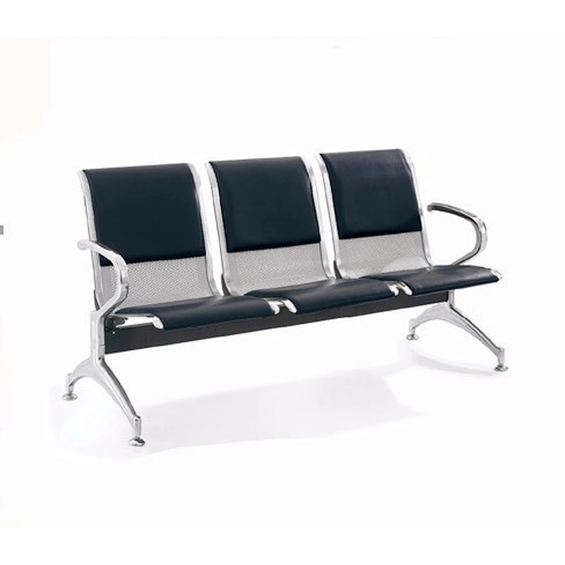 Wholesale barber shop leather material customer Waiting Chairs