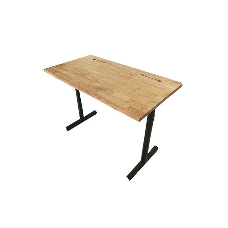 China Hot-selling Wooden School Steel Knock Down Office L Teacher Table Computer Desks