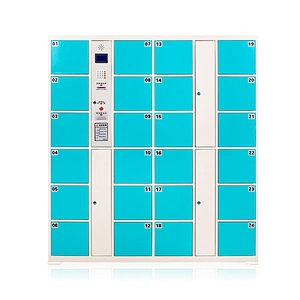 Hot-selling Intelligent Steel Plate Customized 24 Door Fridge Mailbox Smart Delivery Locker