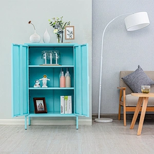 Home living room use metal iron sideboard hallway storage console cabinet  modern tv stands