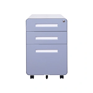 3 drawer mobile file pedestal cabinet office use