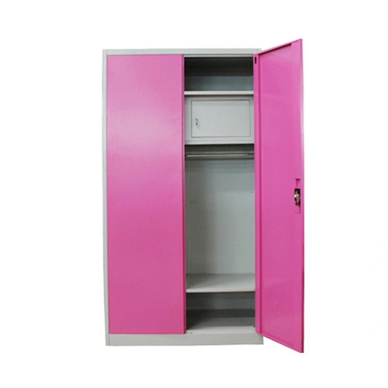 Henan Ral Color 2/3 Door Steelite Home Furniture Metal Locker Student School Steel Lockers Bedroom Sliding Wardrobe Design