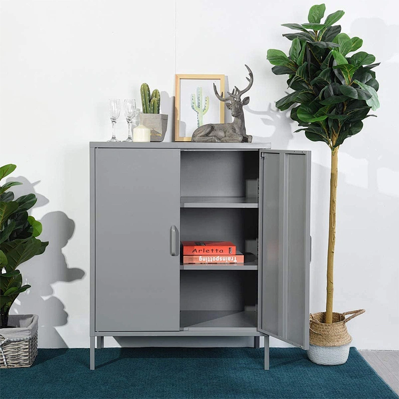 Home living room use metal iron sideboard hallway storage console cabinet  modern tv stands