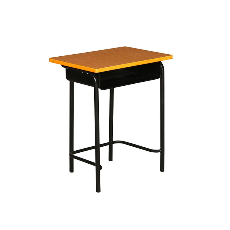 Hot sale comfortable university school furniture single desk and chair