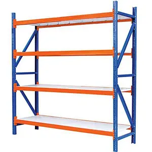 Cheap Steel Goods Rack System Slotted Angle Shelving Racking