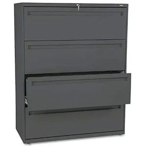 wide 4 drawer cabinet use in office filing steel cupboard
