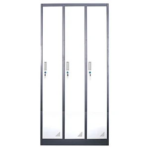 simple structure easy install metal storage wardrobe locker