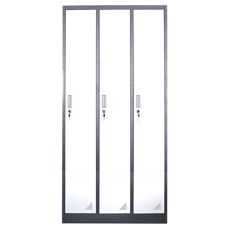 simple structure easy install metal storage wardrobe locker