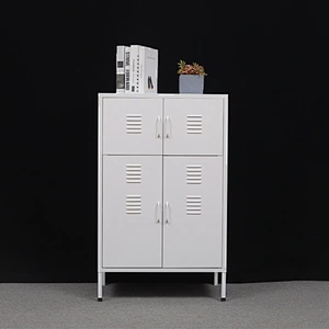 Modern home use hallway furniture metal storage sideboard buffet living room cabinets