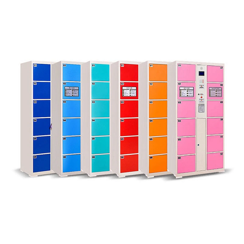 Smart storage locker barcode operate intelligent parcel locker electronic lockers