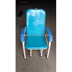 High Quality Factory Directly Used Hospital Working Area Steel Material Chair and Bed for Sale