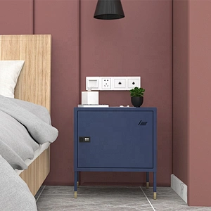 Side bed cabinet locker side end table bed side cabinet amazon top seller