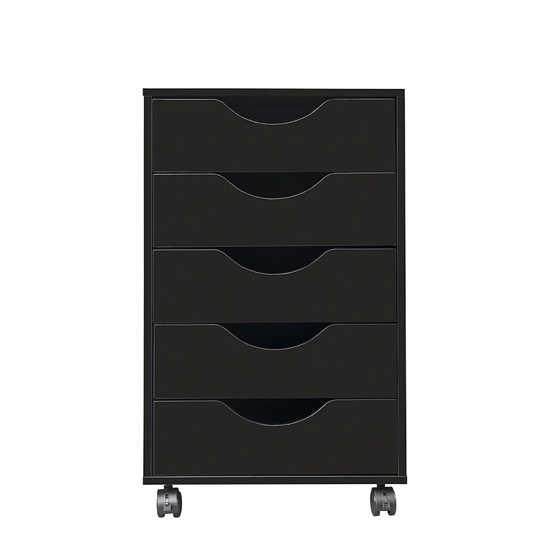 Handle pull cabinet 5 drawer mobile storage steel cabinet living room cabinets