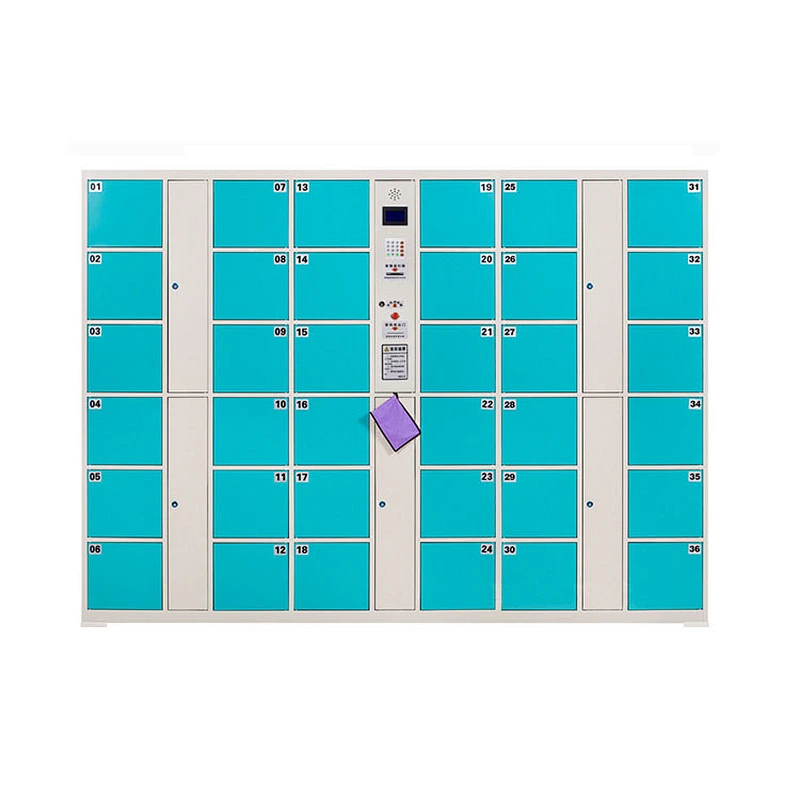 Smart storage locker barcode operate intelligent parcel locker electronic lockers