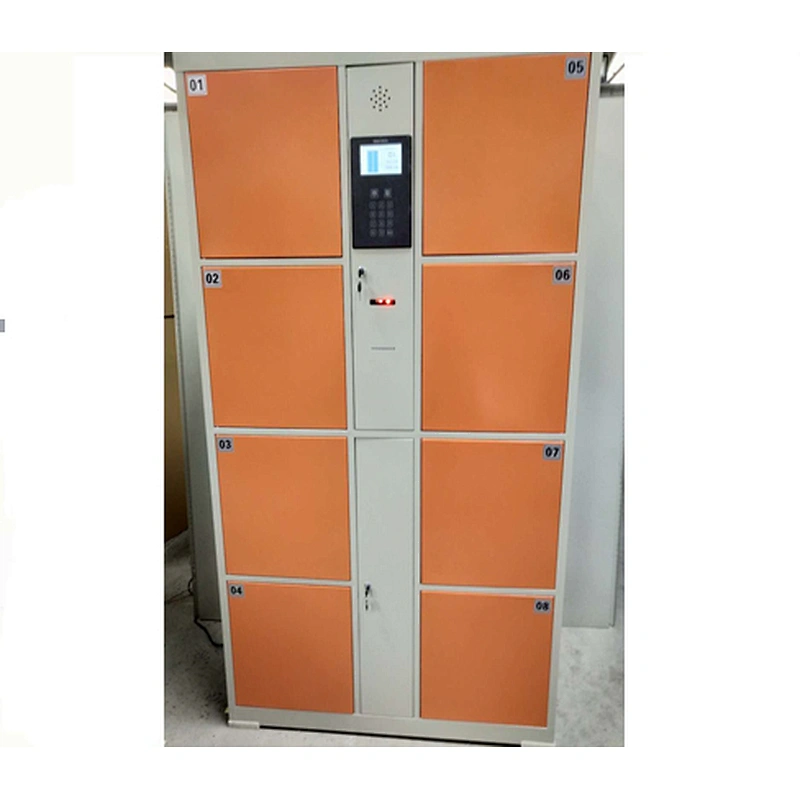 Assembled self-pick up system 24 doors electronic smart barcode parcel locker
